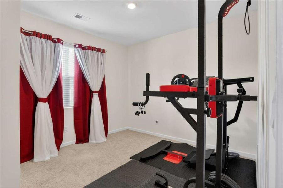 Furnished interior view inside a new home in Champion's Run, Lithonia (Image 18).