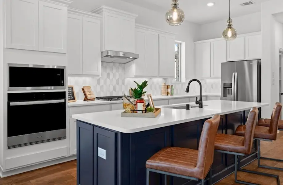 Furnished interior view inside a new home in Bridgeland: Heritage Collection, Cypress (Image 4).