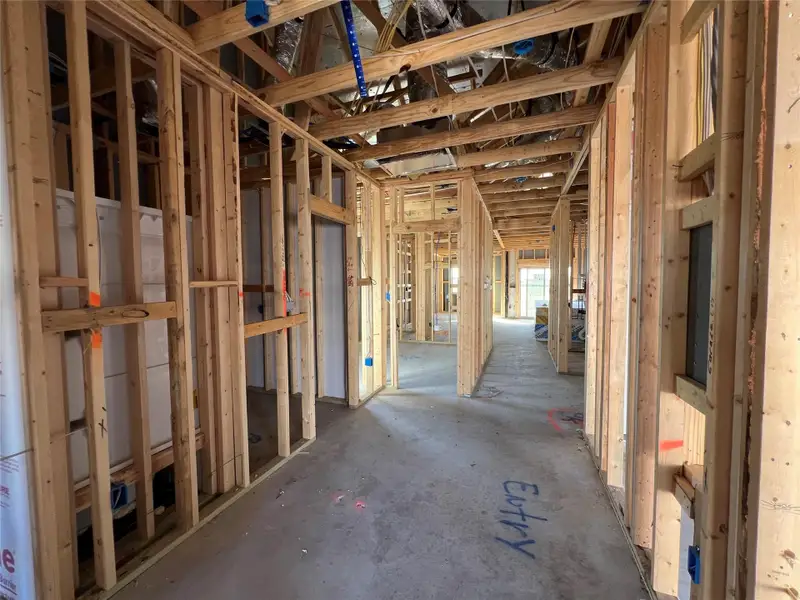 In-progress construction of a new home in Rolling Glen, Hutto, TX (Image 8). In-progress construction of a new home in Rolling Glen, Hutto, TX (Image 8).