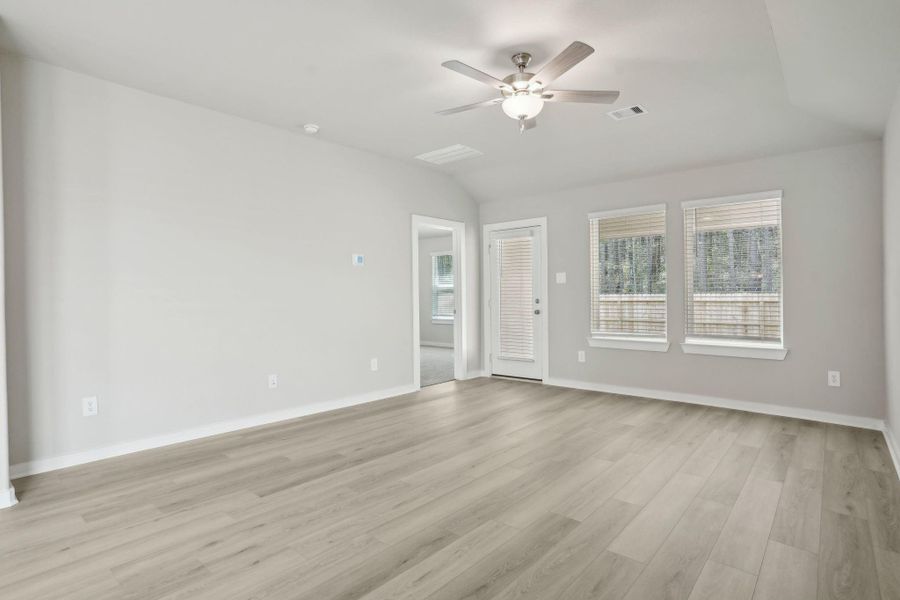 Photo is not of the actual home, but is an inspirational photo of builder’s model home and may depict options, furnishings, and/or decorator features that are not included