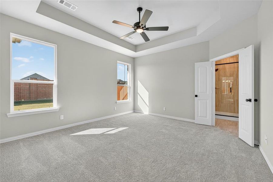 Spacious, unfurnished interior of a new home in Northstar, Haslet (Image 29). Spacious, unfurnished interior of a new home in Northstar, Haslet (Image 29).