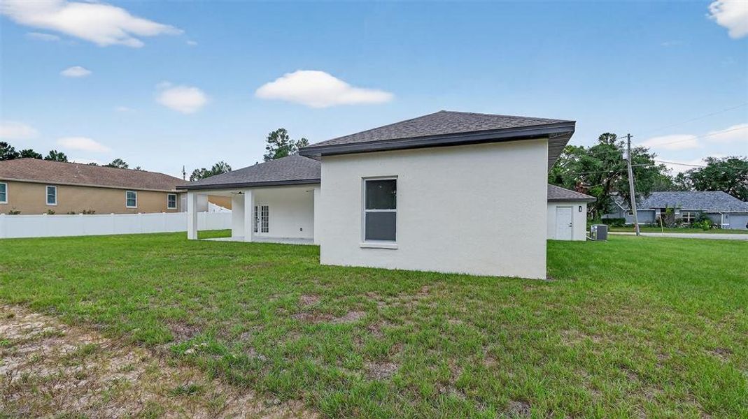 Exterior details and patio area of a home in , Weeki Wachee (Image 27). Exterior details and patio area of a home in , Weeki Wachee (Image 27).