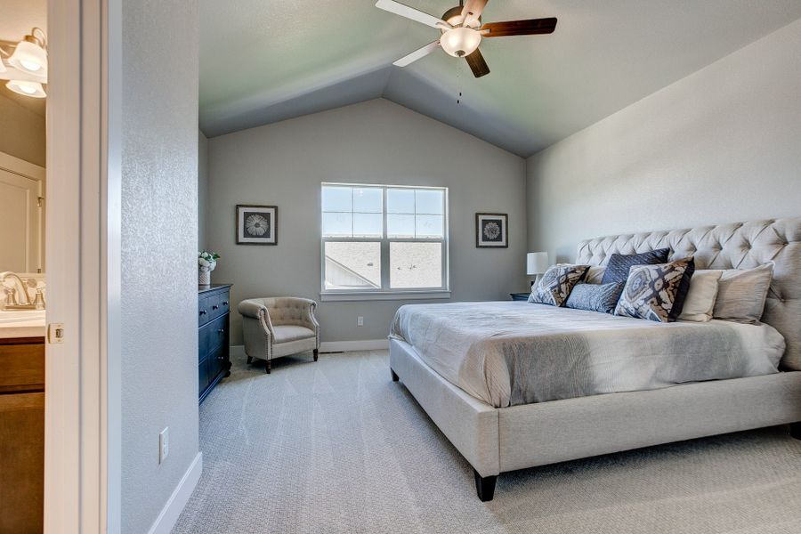 Representative furnished interior of a home built from the The Camden by Landmark Homes in The Lakes at Centerra, Loveland (Image 25). Representative furnished interior of a home built from the The Camden by Landmark Homes in The Lakes at Centerra, Loveland (Image 25).