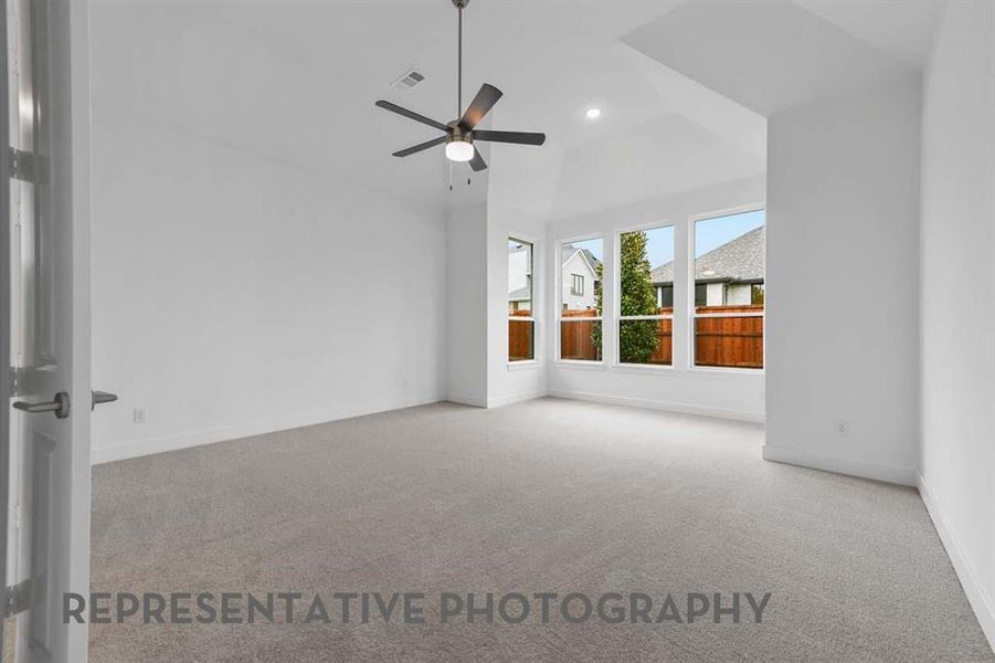 Spacious, unfurnished interior of a new home in Mosaic, Celina (Image 11).