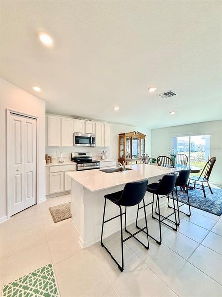 Furnished interior view inside a new home in Ranches at Lake McLeod, Eagle Lake (Image 16).