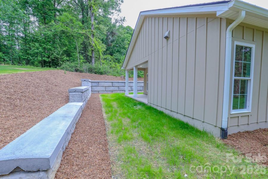 Exterior details and patio area of a home in , Morganton (Image 27).