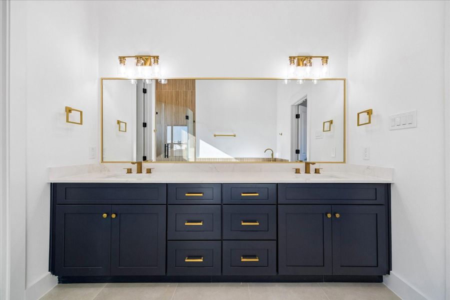 Furnished interior view inside a new home in , Houston (Image 13).