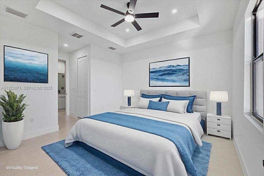 Furnished interior view inside a new home in , Lehigh Acres (Image 8).