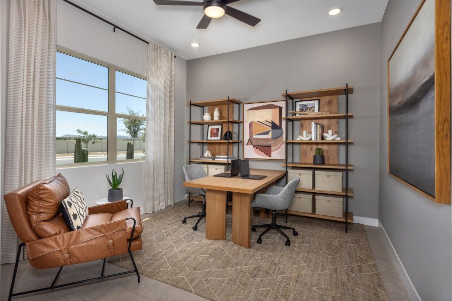 Representative furnished interior of a home built from the Sage by Mattamy Homes in Empire Pointe, Queen Creek (Image 10).
