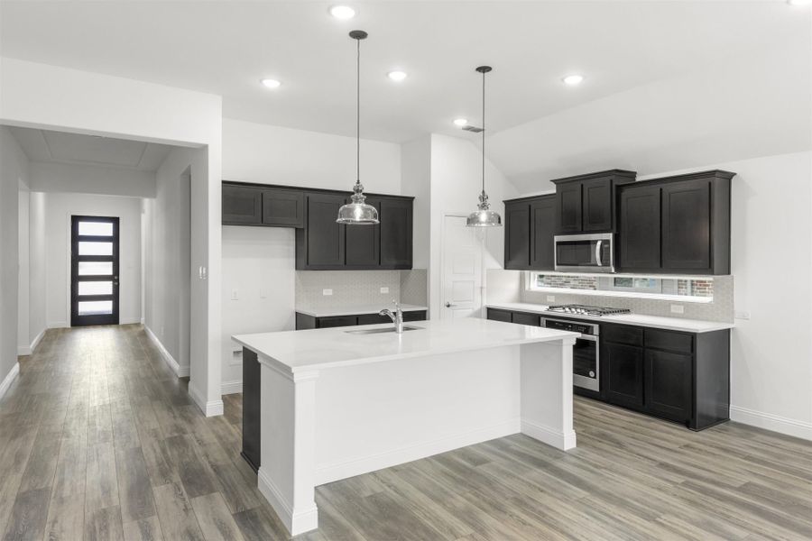 Representative furnished interior of a home built from the Frisco by Pacesetter Homes in La Terra at Uptown Celina, Celina (Image 6). Representative furnished interior of a home built from the Frisco by Pacesetter Homes in La Terra at Uptown Celina, Celina (Image 6).