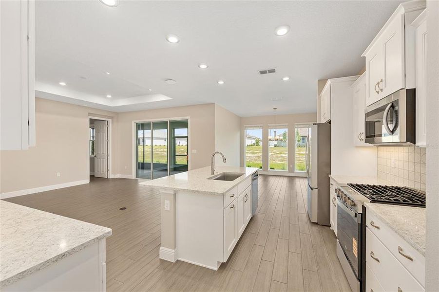 Furnished interior view inside a new home in , Ocala (Image 11). Furnished interior view inside a new home in , Ocala (Image 11).