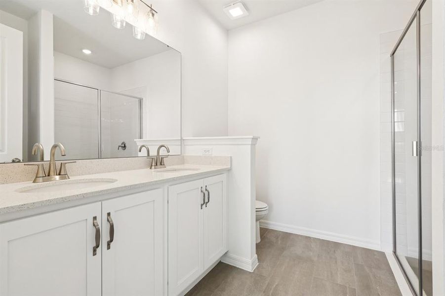 Furnished interior view inside a new home in Tyson Reserve, St. Cloud (Image 15). Furnished interior view inside a new home in Tyson Reserve, St. Cloud (Image 15).