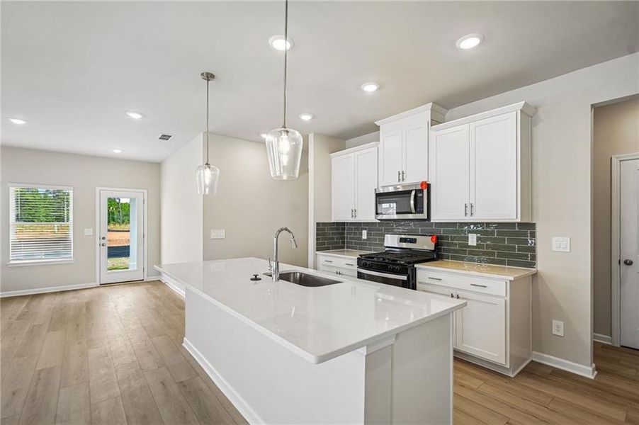 Furnished interior view inside a new home in Martin Springs - Reserve Series, Lawrenceville (Image 7).