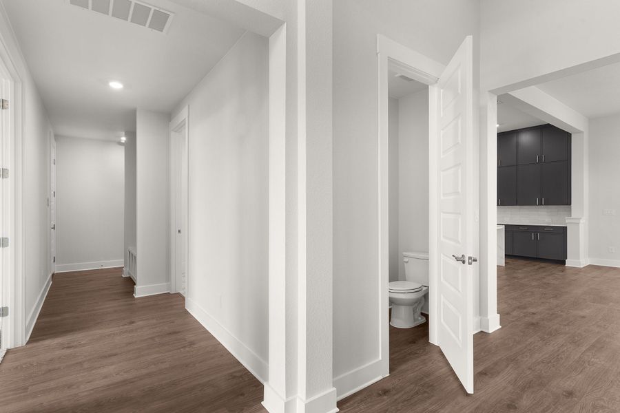 Spacious, unfurnished interior of a new home in Broken Oak, Georgetown (Image 70).