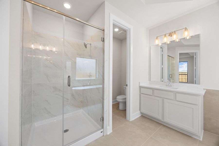 Furnished interior view inside a new home in Parmer Ranch, Georgetown (Image 9).