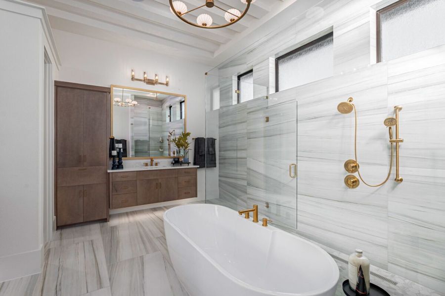 Representative furnished interior of a home built from the Brookside by Landon Homes in Fields - Brookside North, Frisco (Image 10).