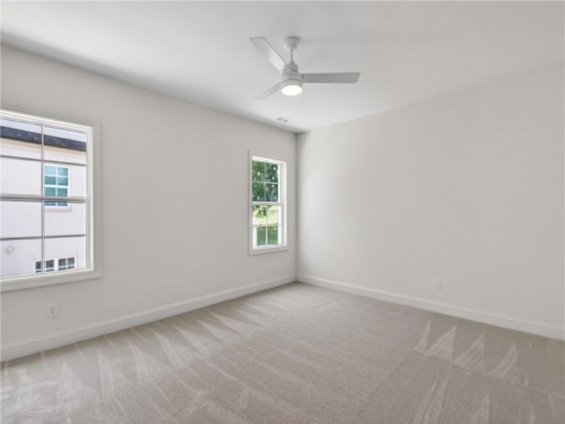 Spacious, unfurnished interior of a new home in , Suwanee (Image 42).