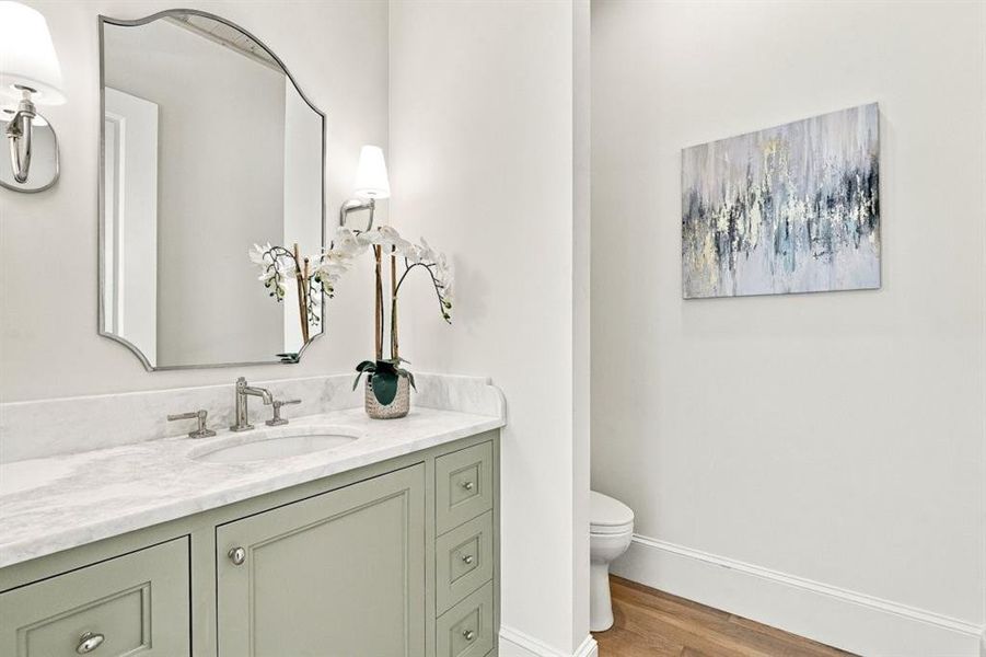 Furnished interior view inside a new home in , Roswell (Image 65).