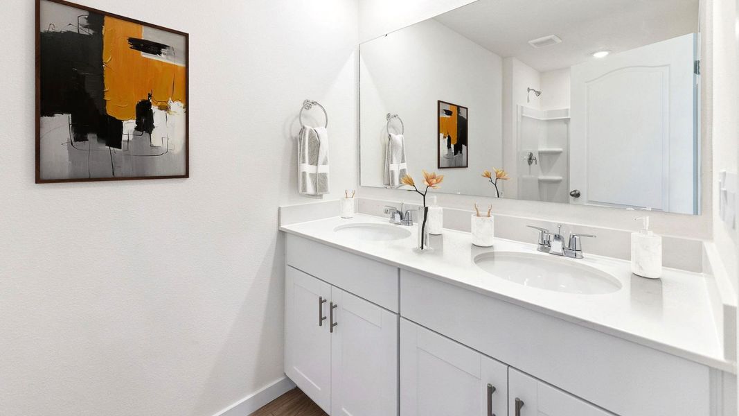 Furnished interior view inside a new home in Fountain View, Ormond Beach (Image 9).