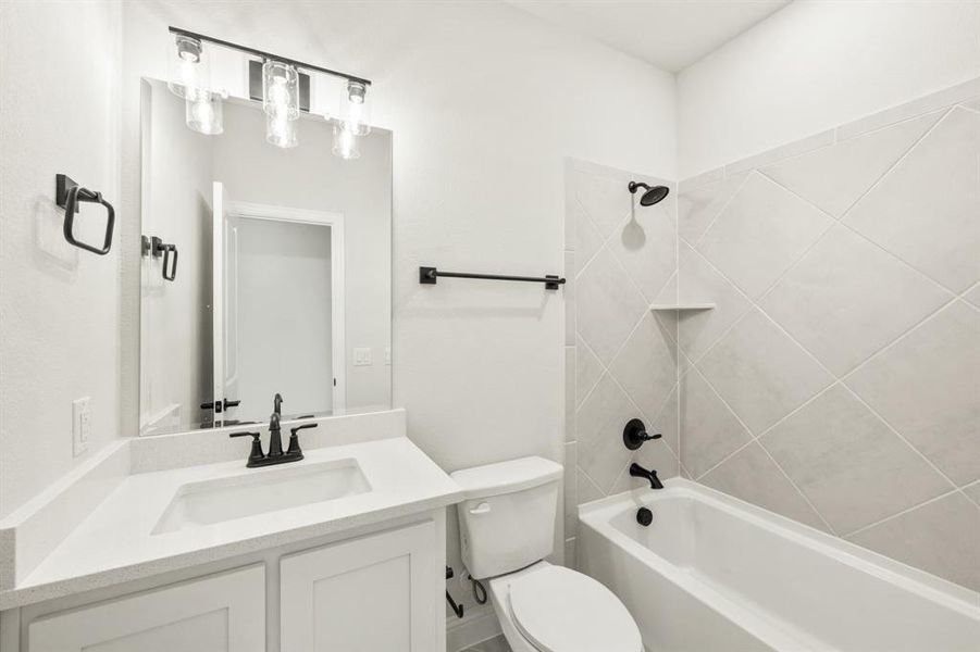 Furnished interior view inside a new home in The Oaks, Red Oak (Image 7).