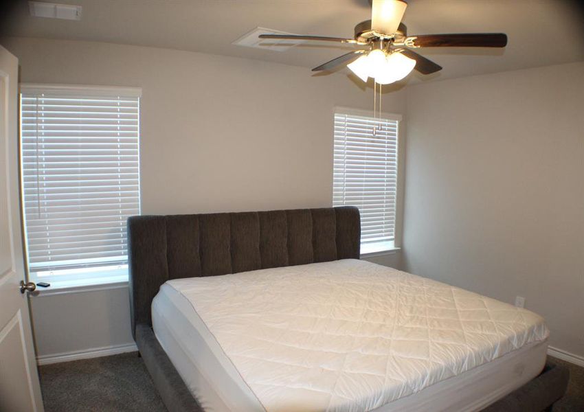 Primary bedroom with king bed. Primary bedroom with king bed.