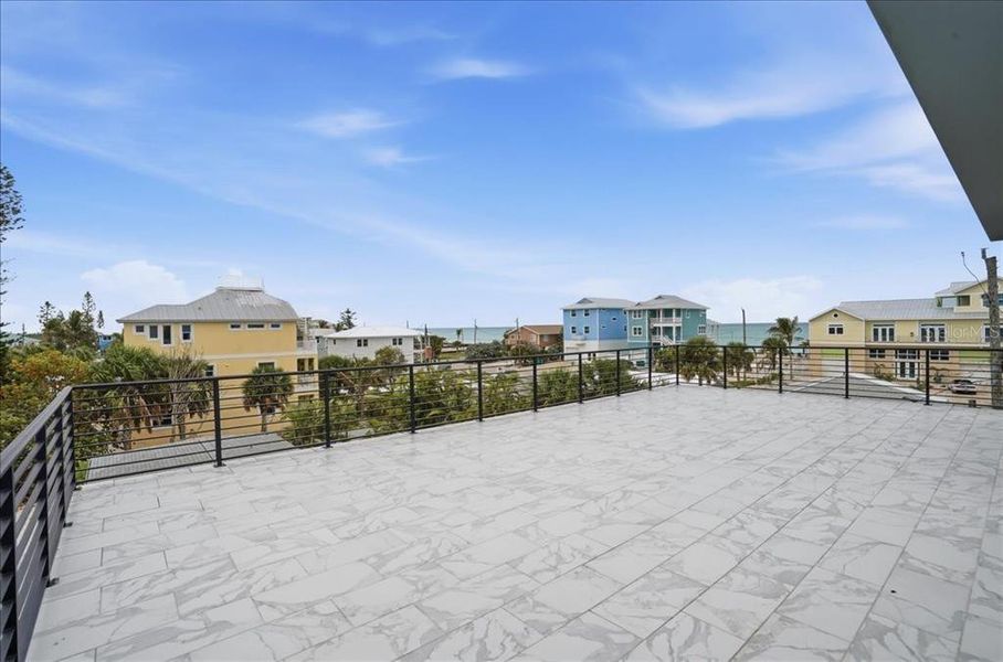 Exterior details and patio area of a home in , Englewood (Image 42).