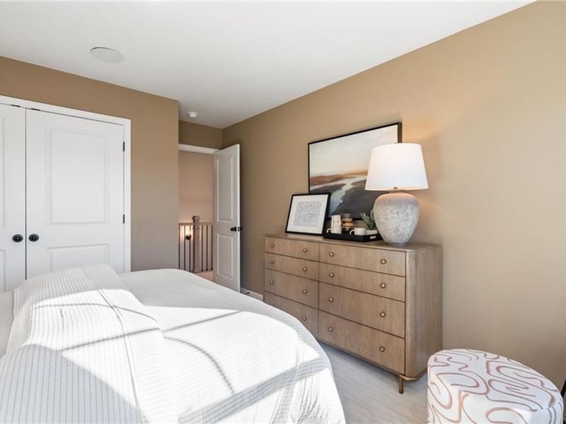 Furnished interior view inside a new home in The Village at Shallowford, Kennesaw (Image 48). Furnished interior view inside a new home in The Village at Shallowford, Kennesaw (Image 48).