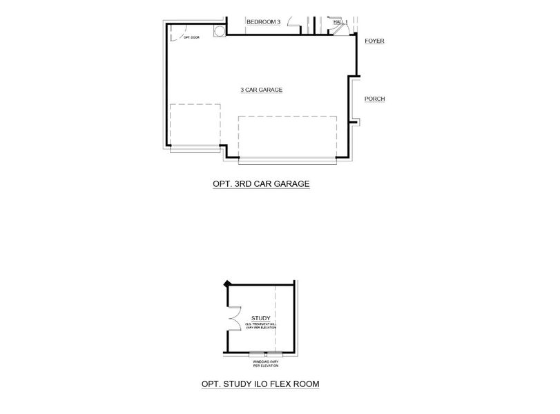 2D floor plan layout for the Concept 1991 by Landsea Homes in El Dorado, Granbury, TX (Image 4). 2D floor plan layout for the Concept 1991 by Landsea Homes in El Dorado, Granbury, TX (Image 4).