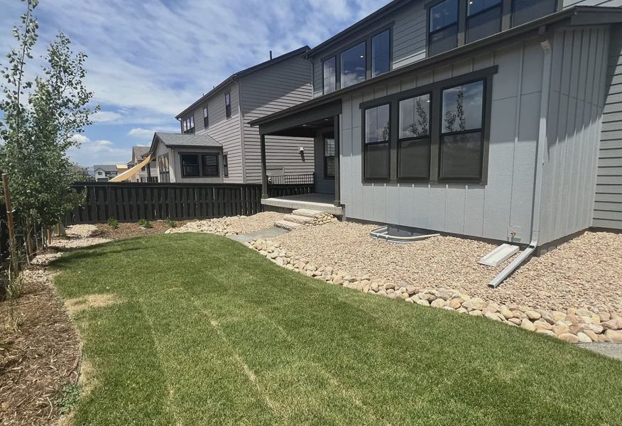 Homesite 263 Backyard Landscaping - 16 of 19