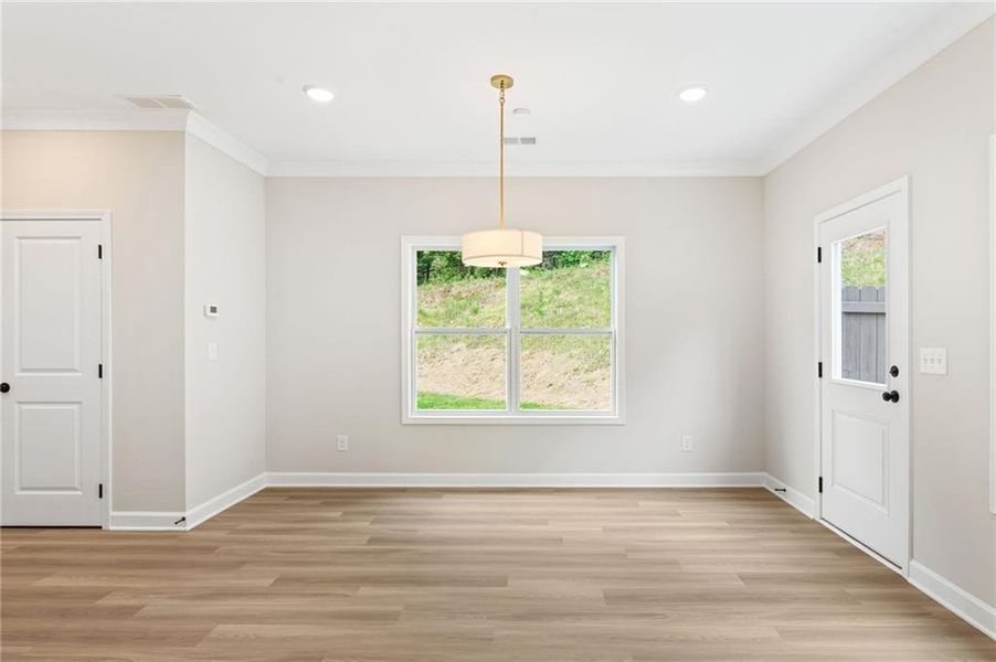 Spacious, unfurnished interior of a new home in River Walk Place, Lawrenceville (Image 26).