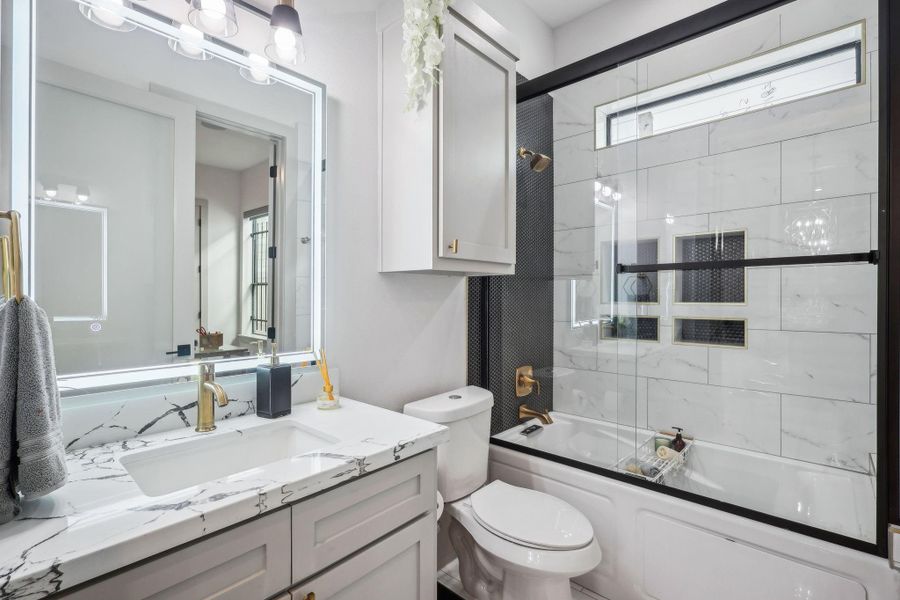 Furnished interior view inside a new home in , Houston (Image 24). Furnished interior view inside a new home in , Houston (Image 24).