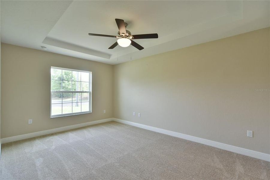 Primary Bedroom w/LVP flooring