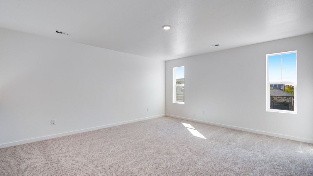 Spacious, unfurnished interior of a new home in Trails at Crowfoot, Parker (Image 16). Spacious, unfurnished interior of a new home in Trails at Crowfoot, Parker (Image 16).