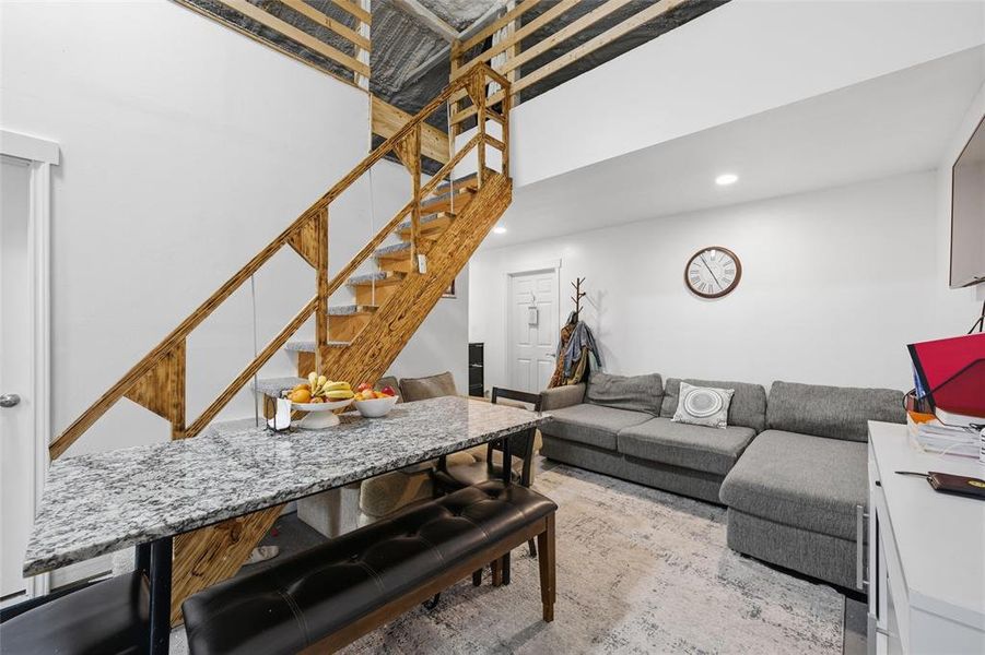 Furnished interior view inside a new home in , Leroy (Image 6).