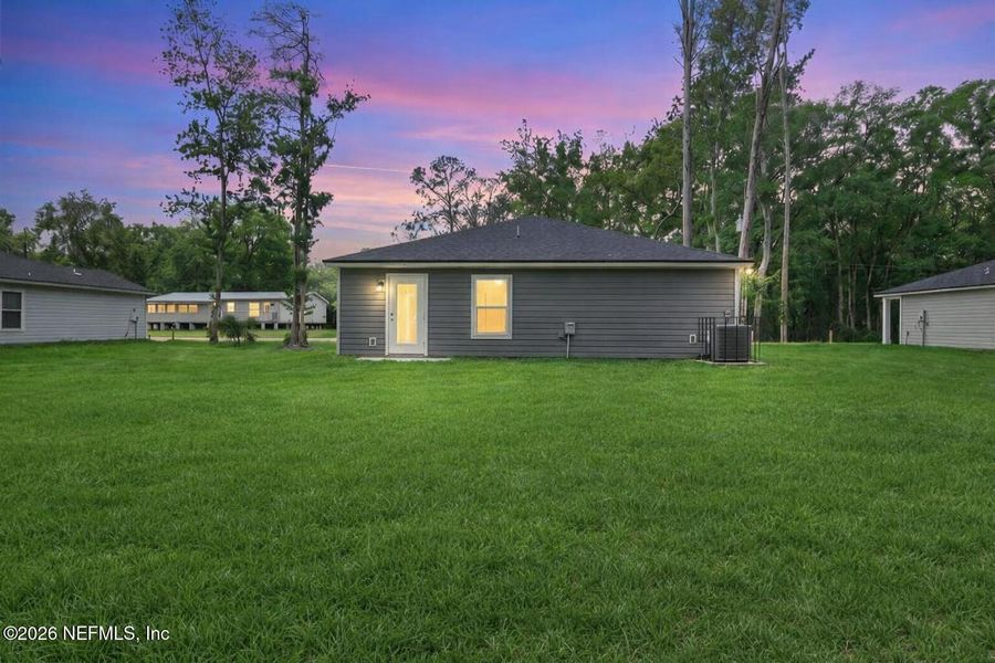Exterior details and patio area of a home in , Jacksonville (Image 32).