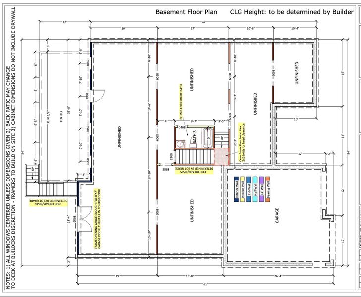 2D floor plan layout of this home in Pointe Summit, Slater-Marietta, SC (Image 3).