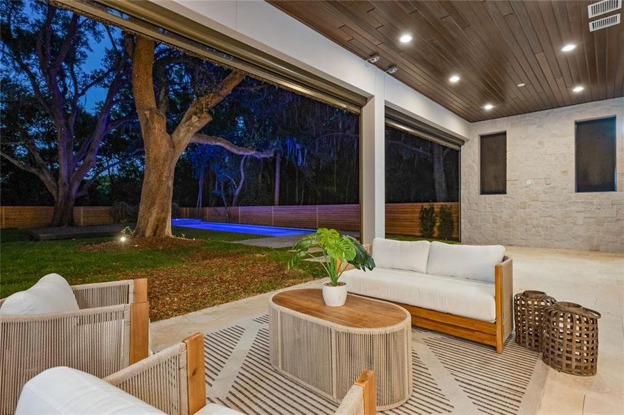 Exterior details and patio area of a home in , Windermere (Image 29).