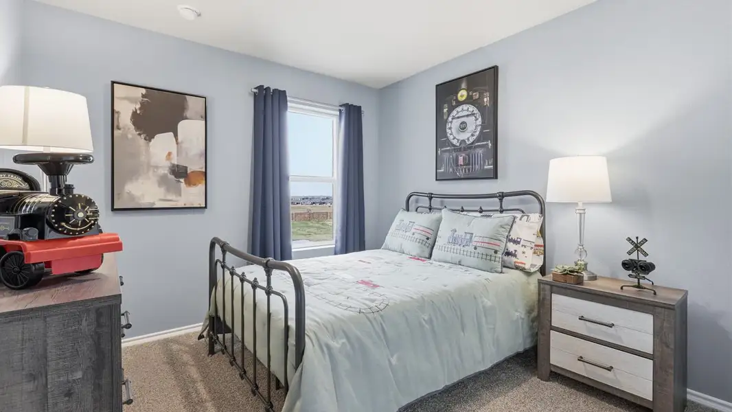 Furnished interior view inside a new home in Longhorn Estates, Fort Worth (Image 8).
