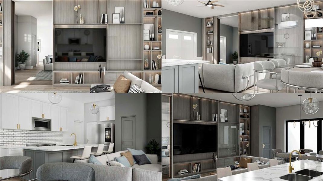 Furnished interior view inside a new home in , Port Charlotte (Image 6).