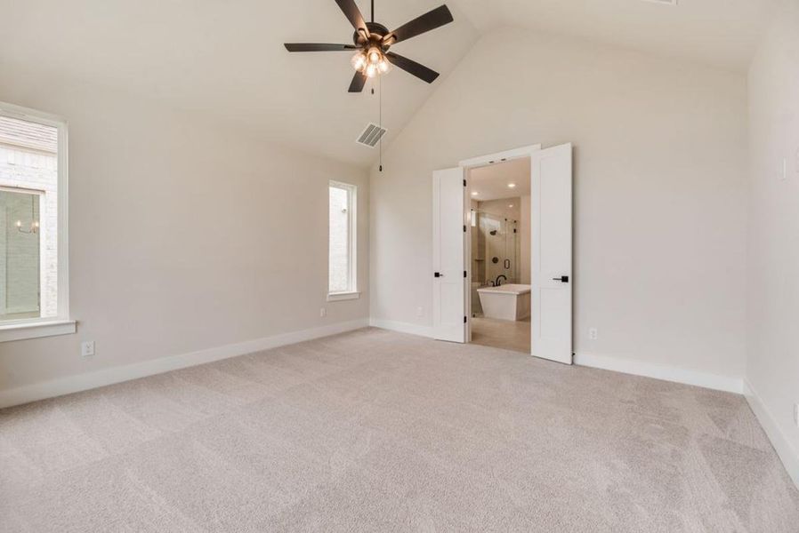 Spacious, unfurnished interior of a new home in Grand Estates of Anna, Anna (Image 39). Spacious, unfurnished interior of a new home in Grand Estates of Anna, Anna (Image 39).