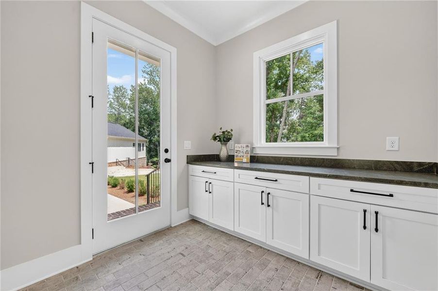 Furnished interior view inside a new home in , Cumming (Image 7).