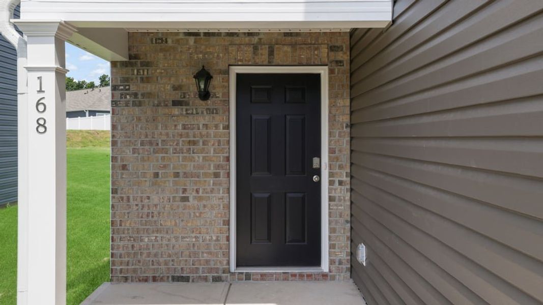 Exterior details and patio area of a home in Cedar Gap, Fountain Inn (Image 3). Exterior details and patio area of a home in Cedar Gap, Fountain Inn (Image 3).