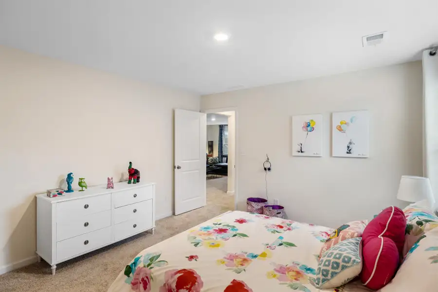 Representative furnished interior of a home built from the Mansfield by D.R. Horton in Sweet Briar, Ooltewah (Image 25).