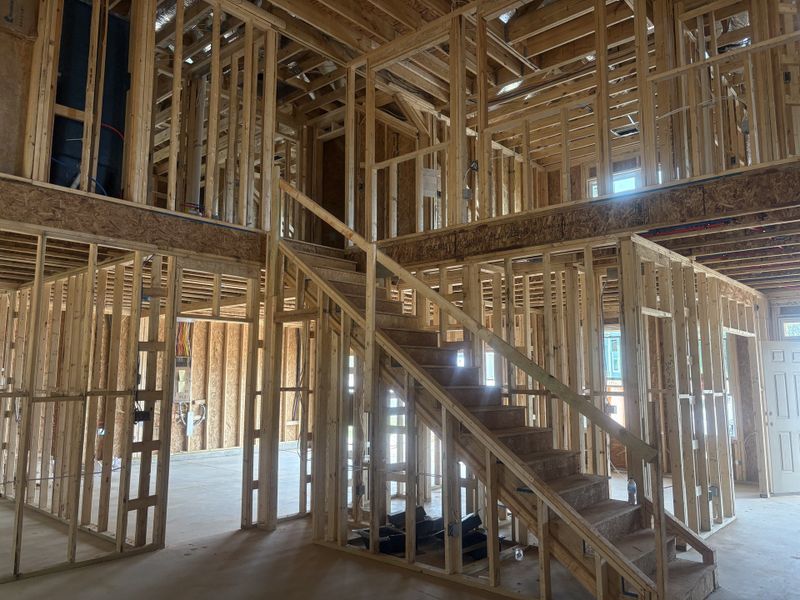 In-progress construction of a new home in Tillery Park, Grovetown, GA (Image 16).