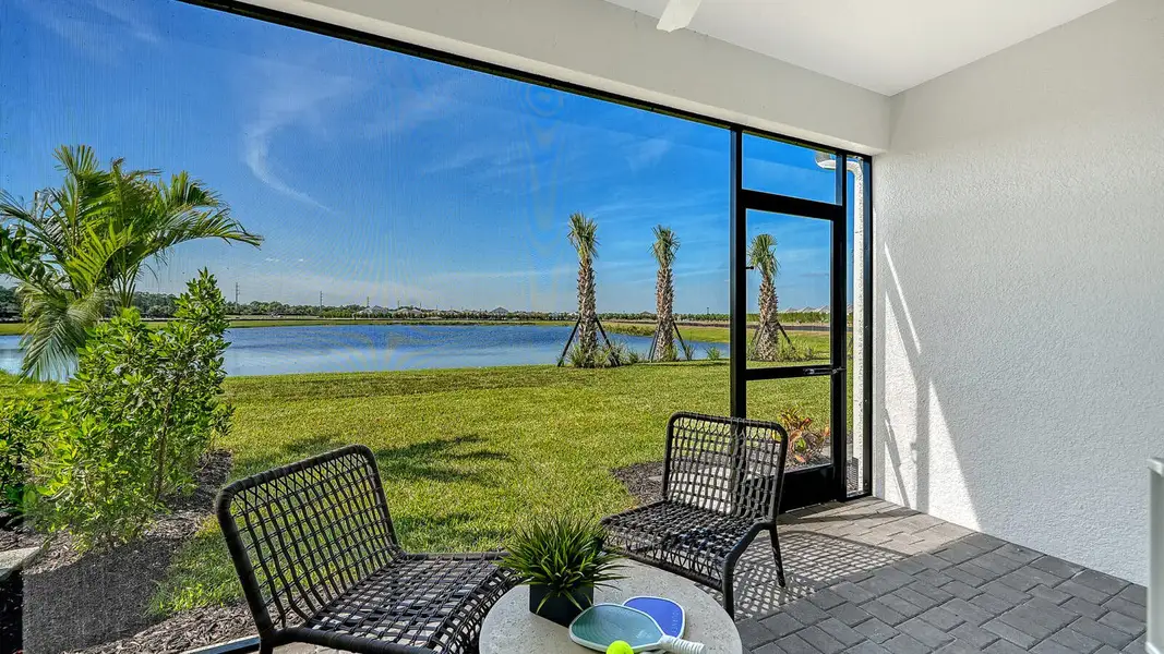 Exterior details and patio area of a home in SkySail, Naples (Image 3). Exterior details and patio area of a home in SkySail, Naples (Image 3).