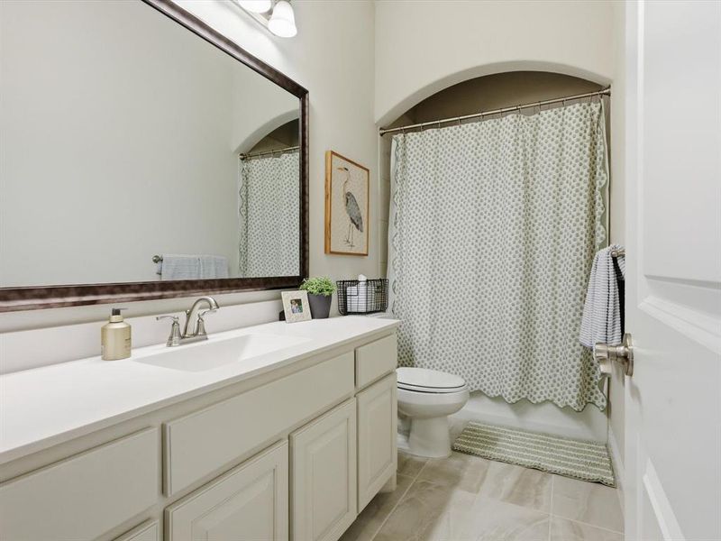 Furnished interior view inside a new home in , New Fairview (Image 36).
