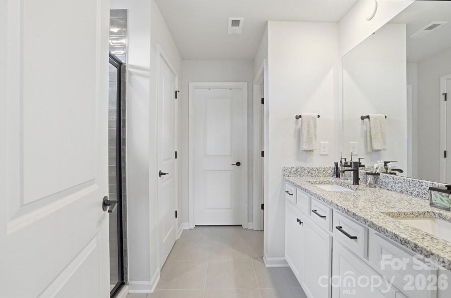 Furnished interior view inside a new home in , Charlotte (Image 36).