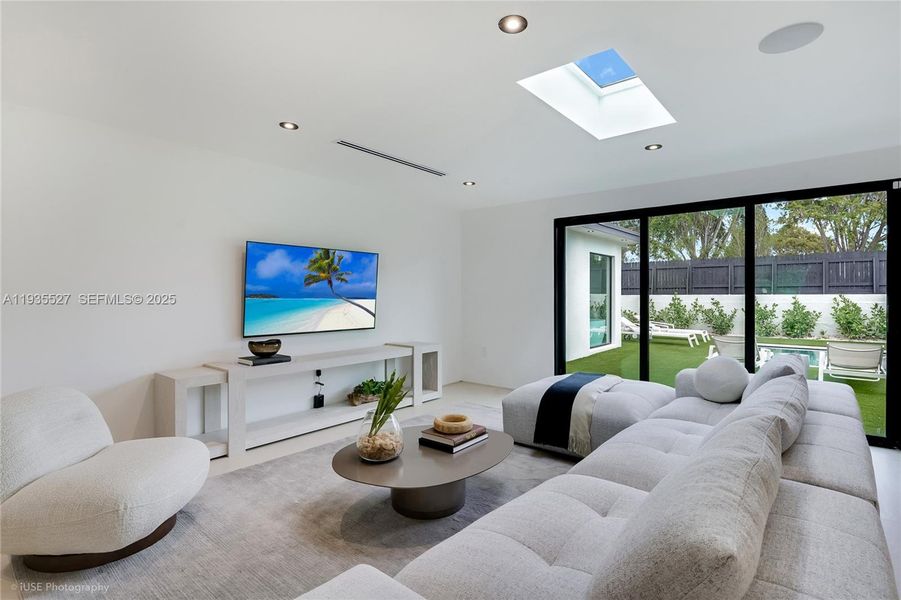 Furnished interior view inside a new home in , Miami (Image 15).