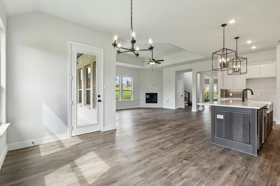 Spacious, unfurnished interior of a new home in Westside Preserve, Midlothian (Image 21). Spacious, unfurnished interior of a new home in Westside Preserve, Midlothian (Image 21).