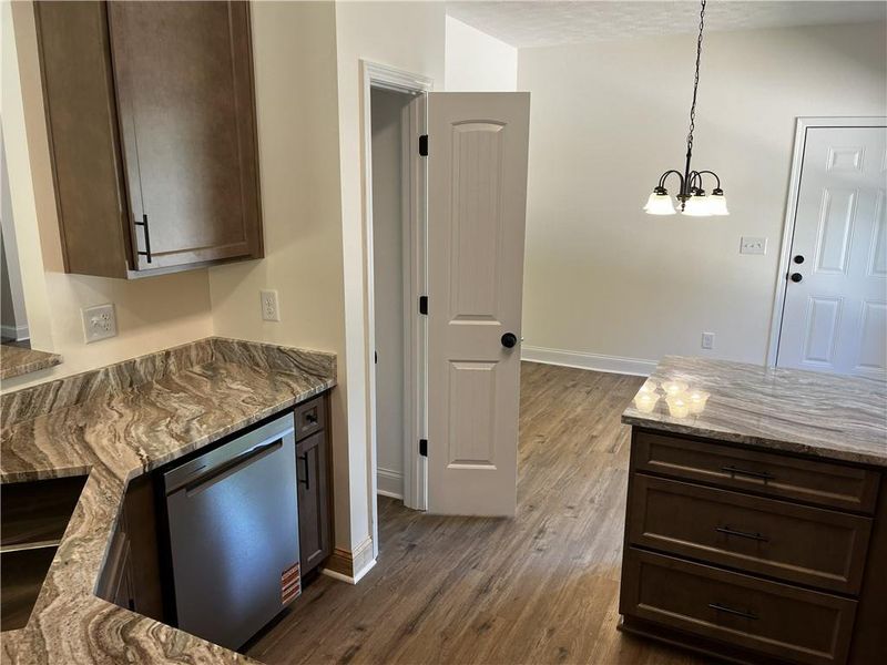 Furnished interior view inside a new home in , Hiram (Image 5).